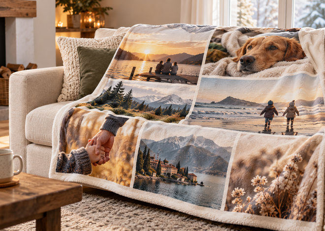 How to Make a Photo Blanket That Looks Thoughtful, Not Rushed
