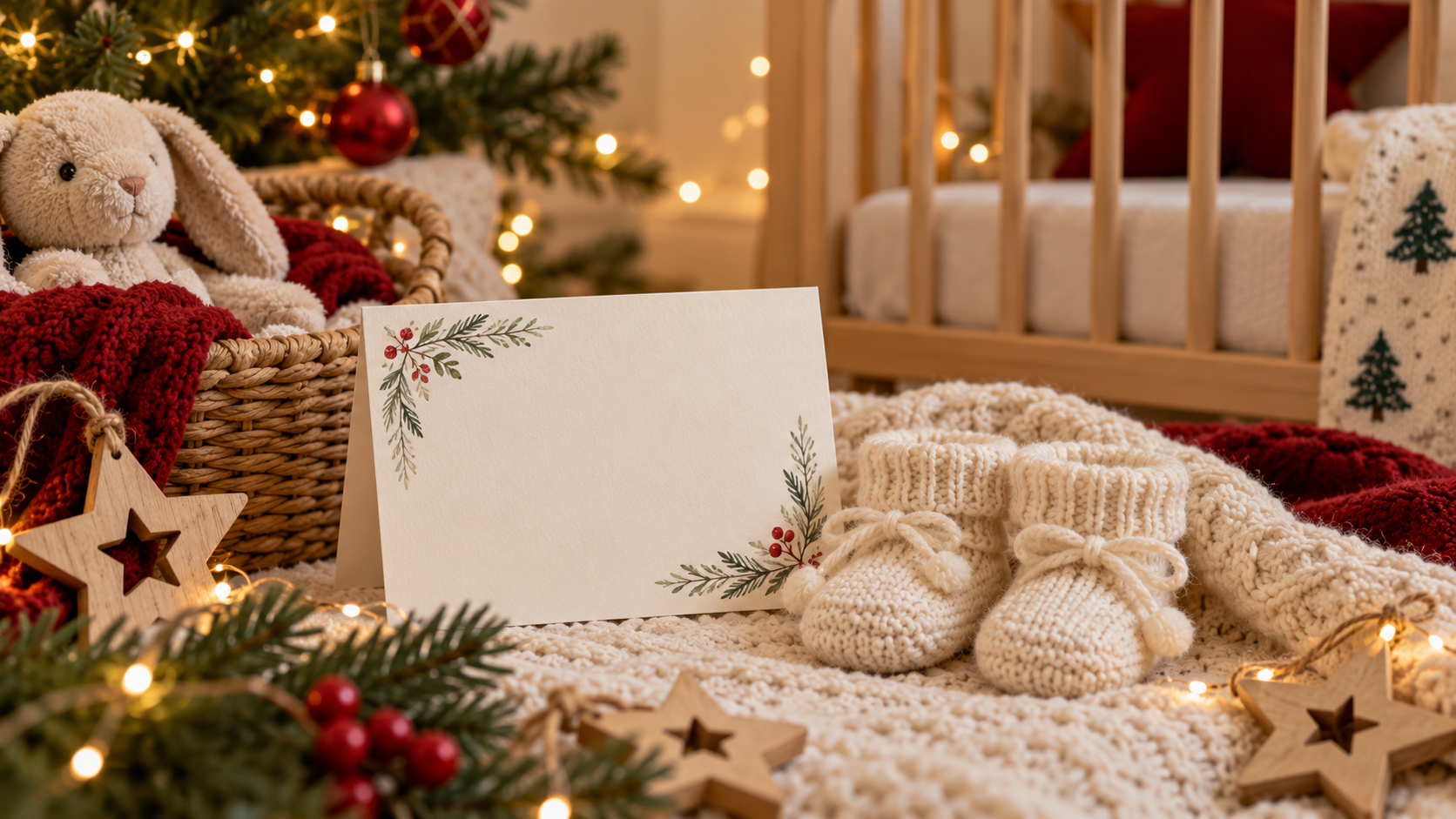 What to Write on a Baby’s First Christmas Card?